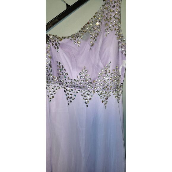 Grace Karin Lavender Chiffon Gown - Picture 13 of 13